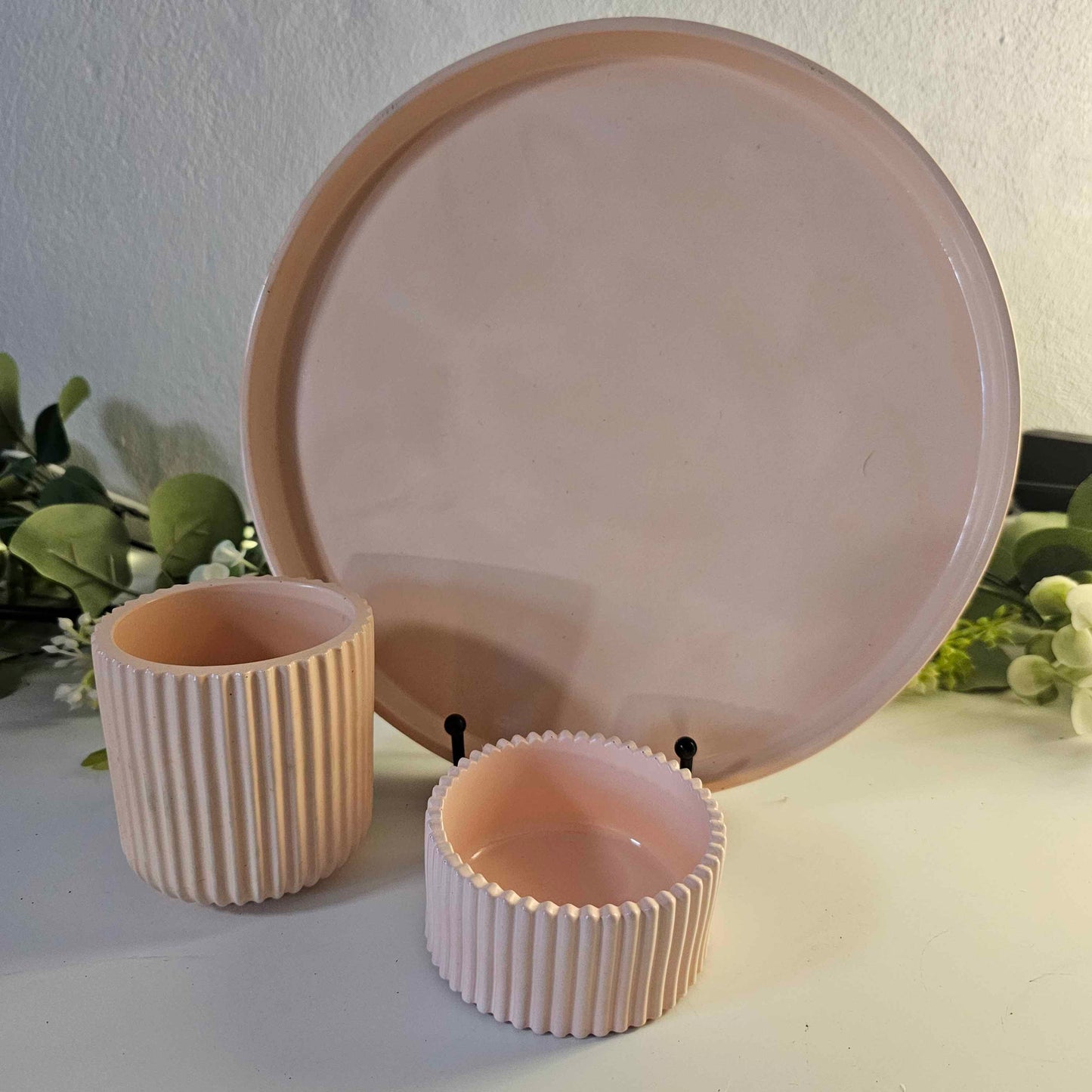Peach Flush (Tablett mit 2 kleinen Schalen)
