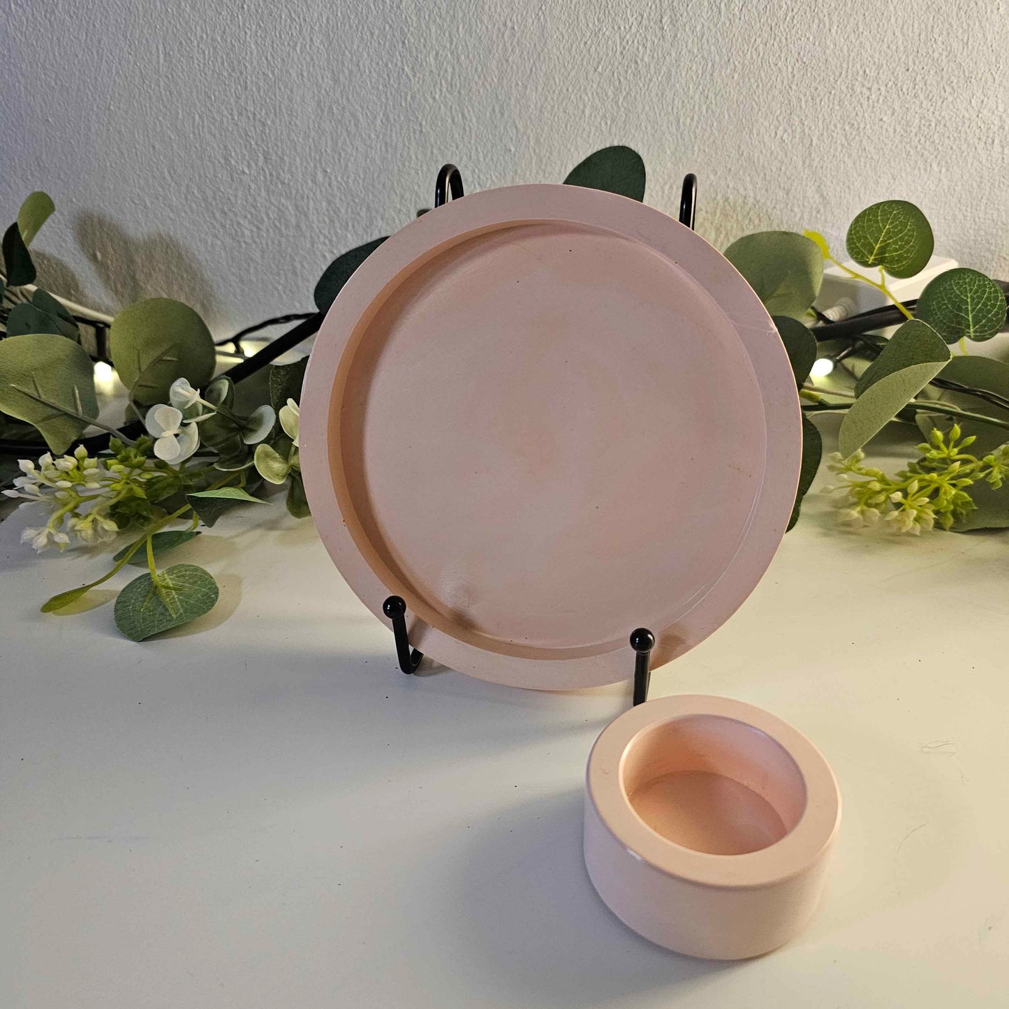 Peach Flush (Untersetzer mit Teelicht)