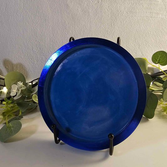 Metallic Blau Tablett