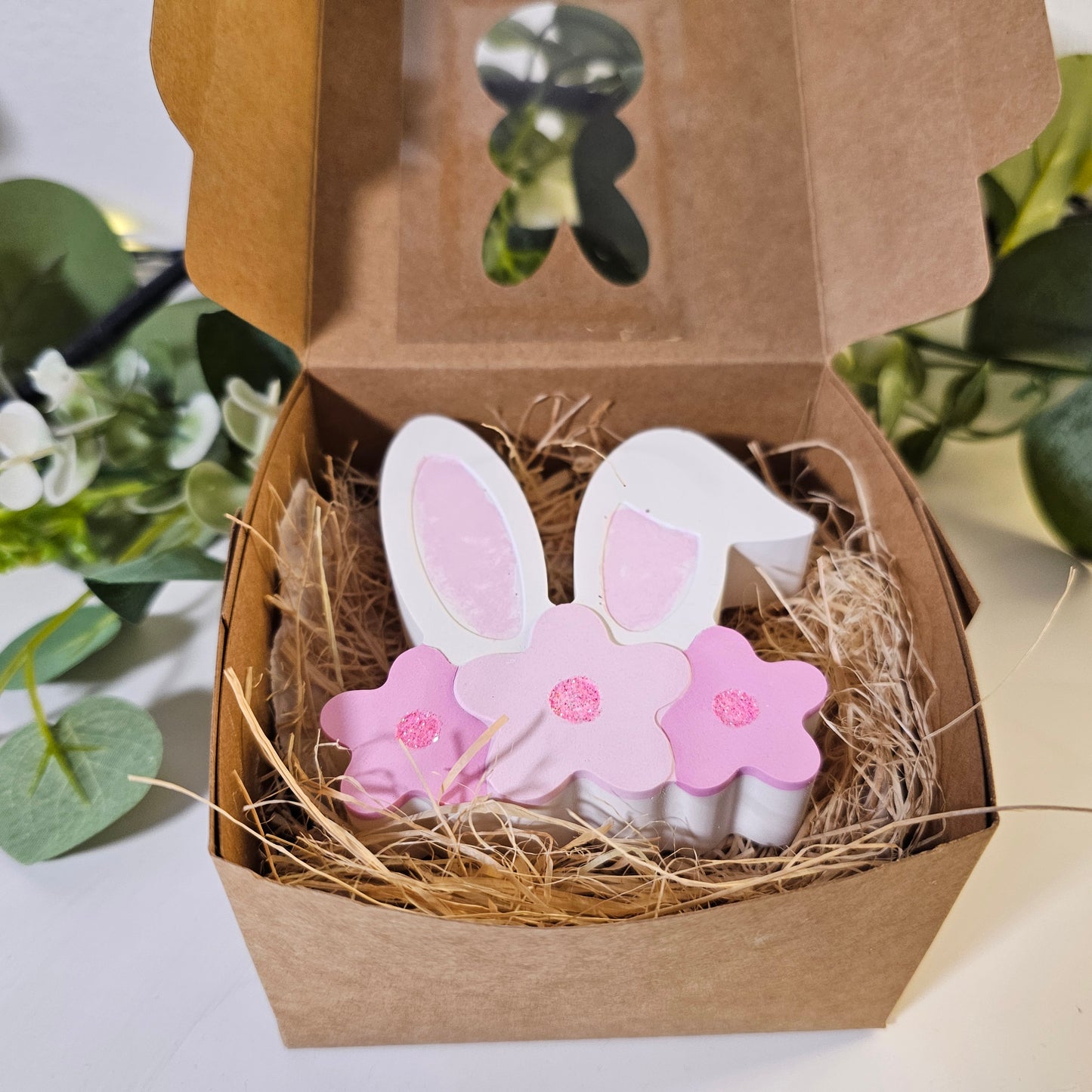 Kleine Geschenkbox (Hasenohren)