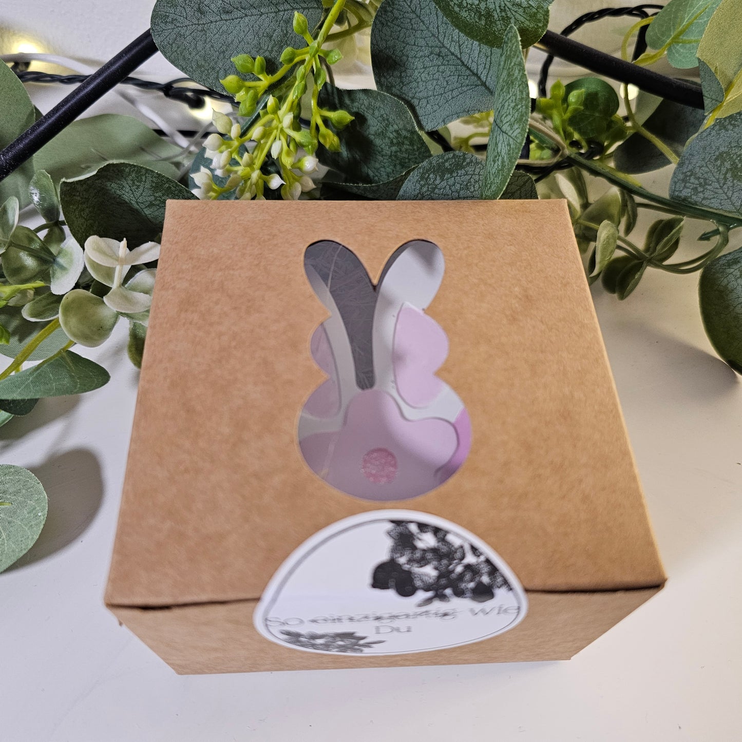 Kleine Geschenkbox (Hasenohren)