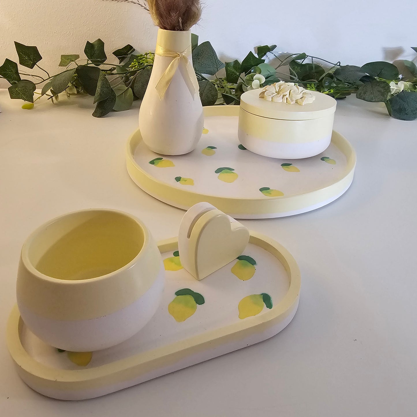 Zitronen frisches Set