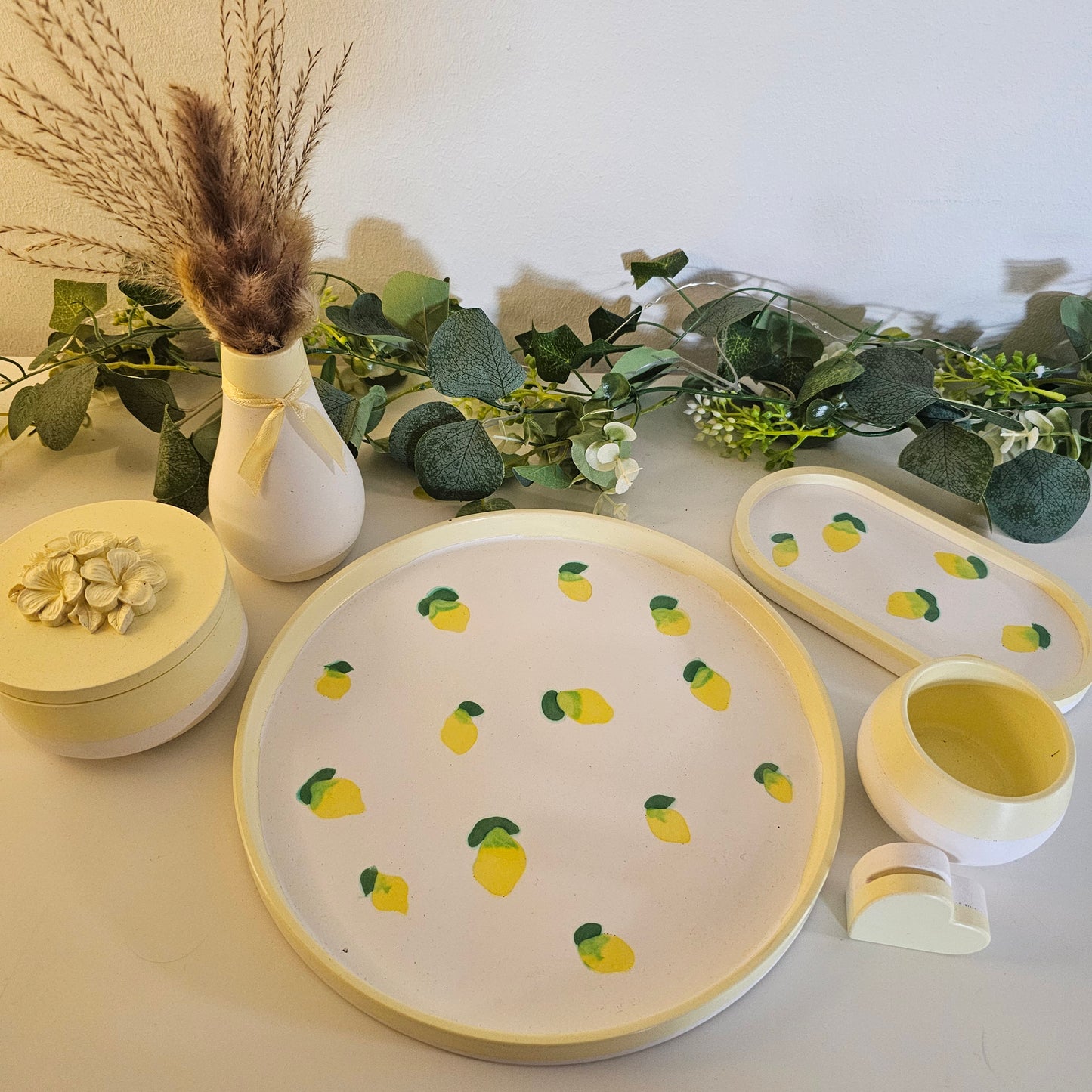 Zitronen frisches Set