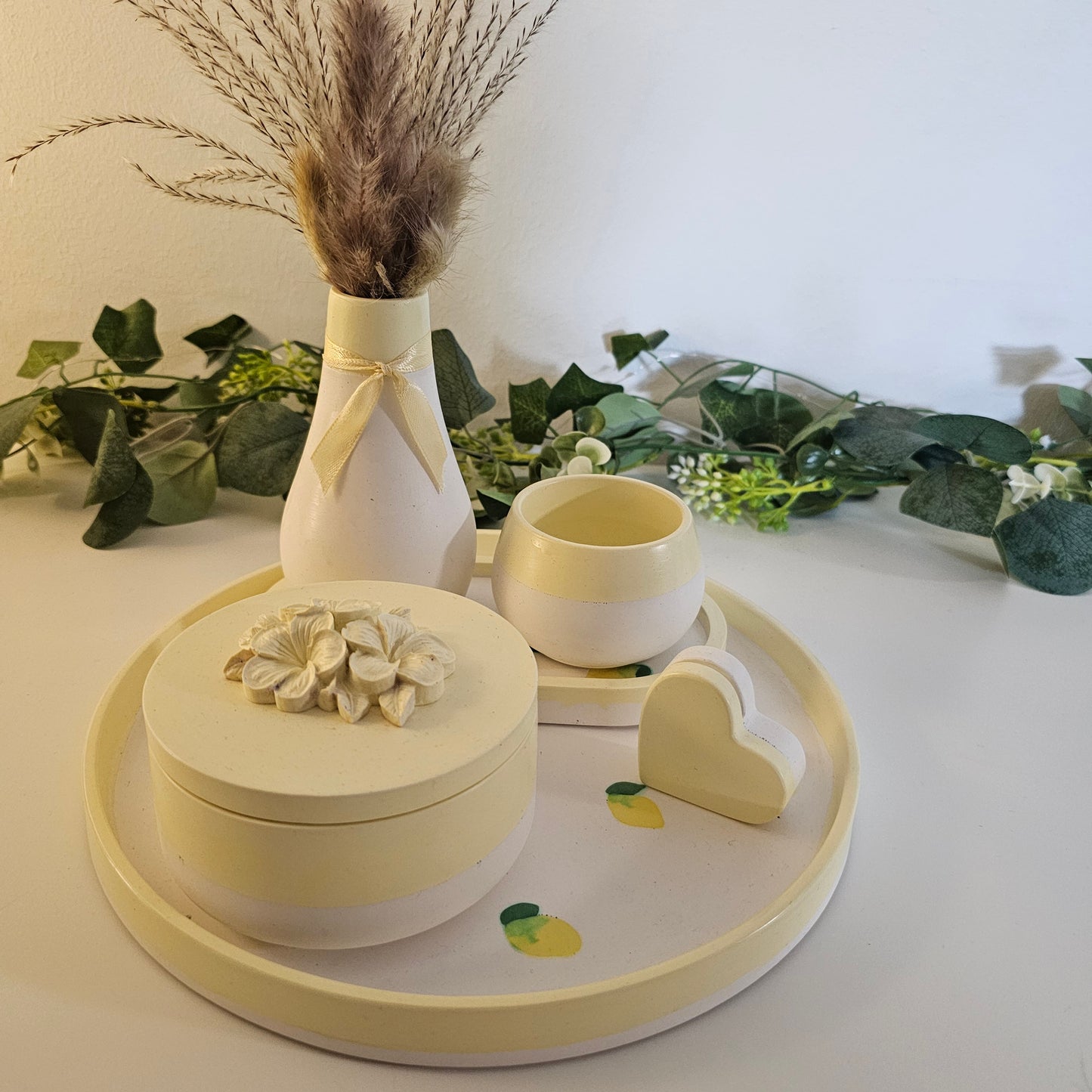 Zitronen frisches Set