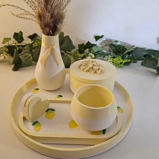 Zitronen frisches Set